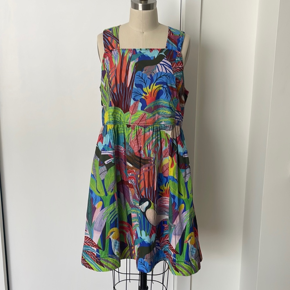 Anthropologie x Orane Sigal swing dress